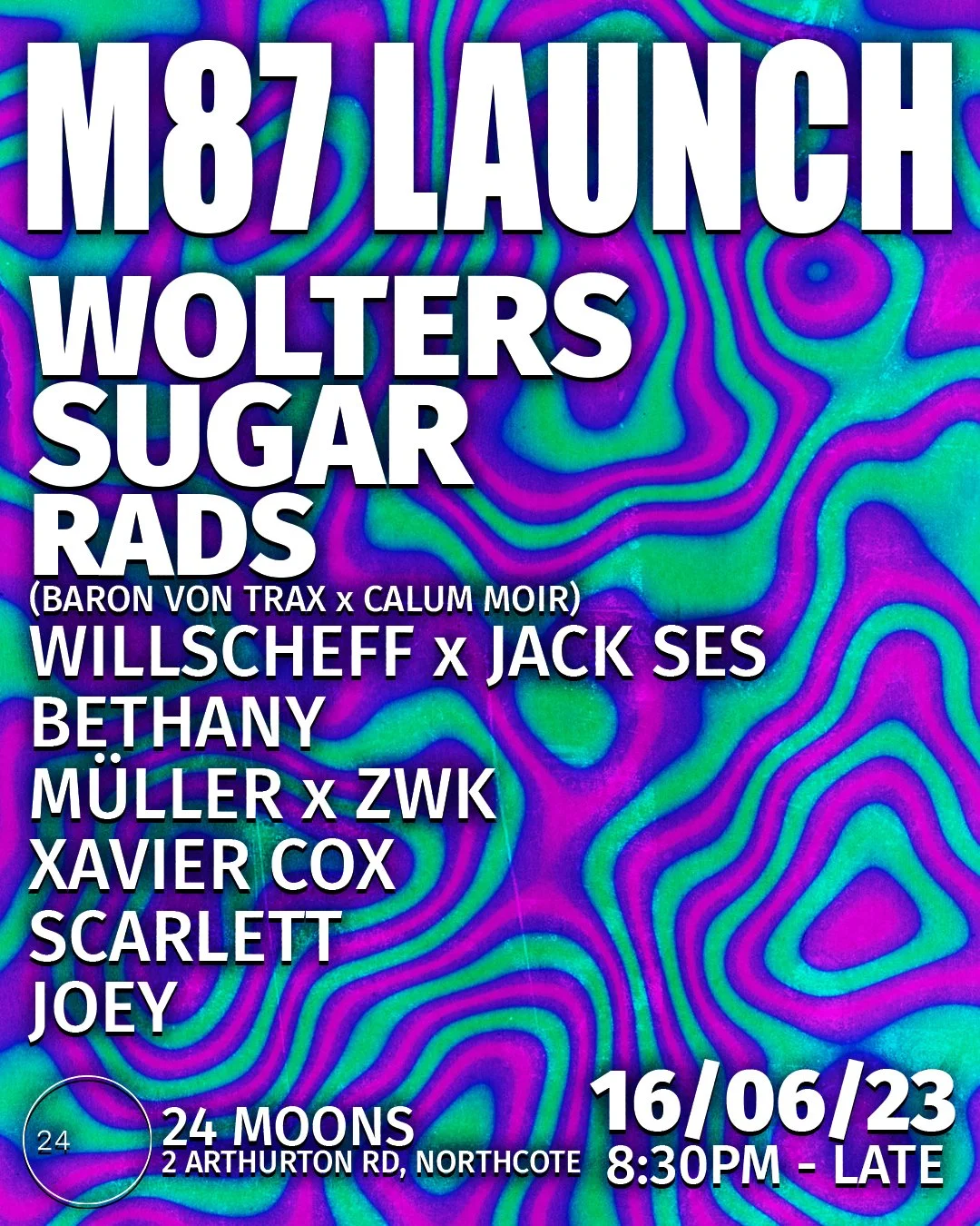 M87 Launch feat. Wolters & more poster
