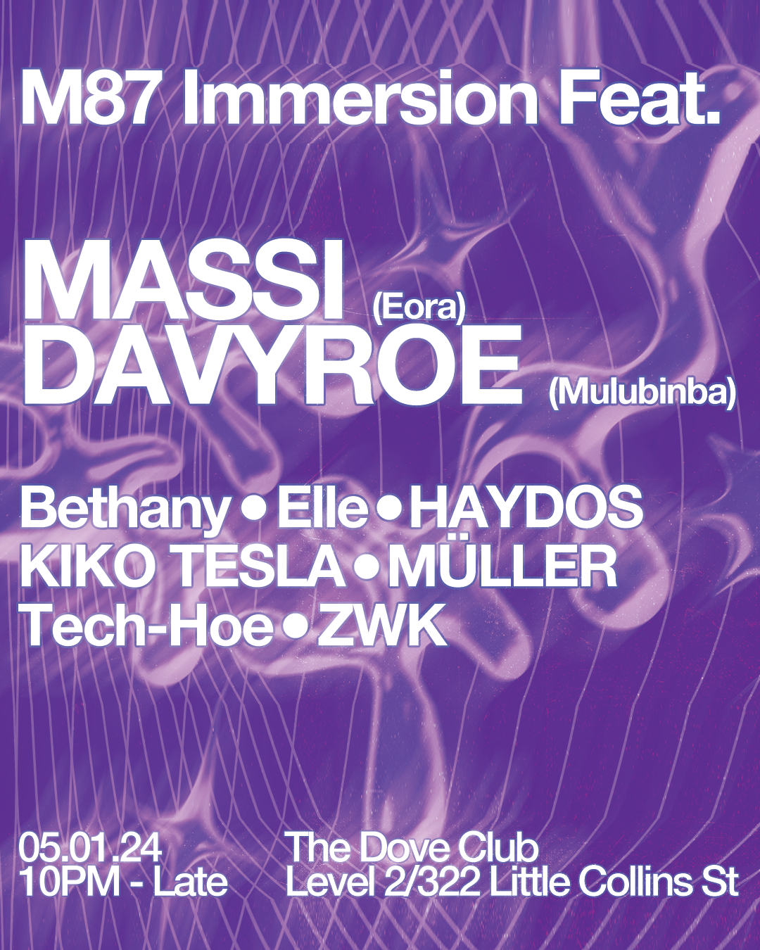 M87 Immersion Feat. Massi, Davyroe, Kiko Tesla & More. poster