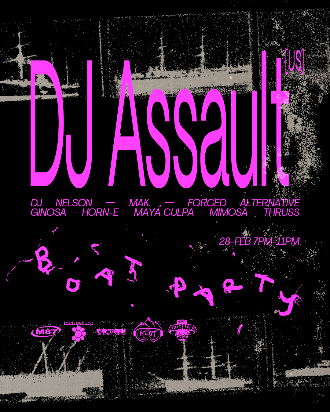 DJ Assault pres. Sex On The Beach (Boat Party) poster
