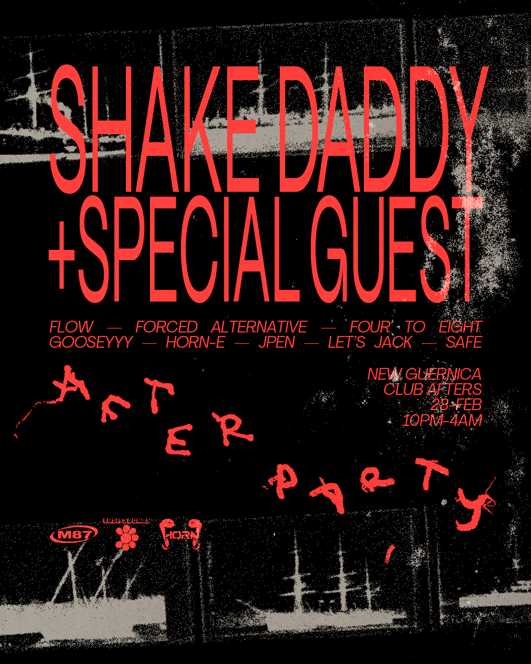 Shake Daddy (+ Secret Headliner) - Sex On The Beach: The Afterparty poster